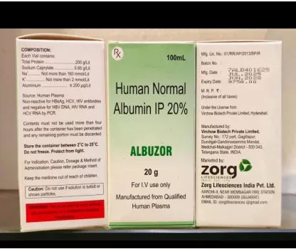 ALBUZOR 20% ALBUMIN 100ML